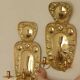 Baroque Style Mid-Century Brass Swedish Sconces
