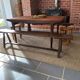 Banc en chêne ancien