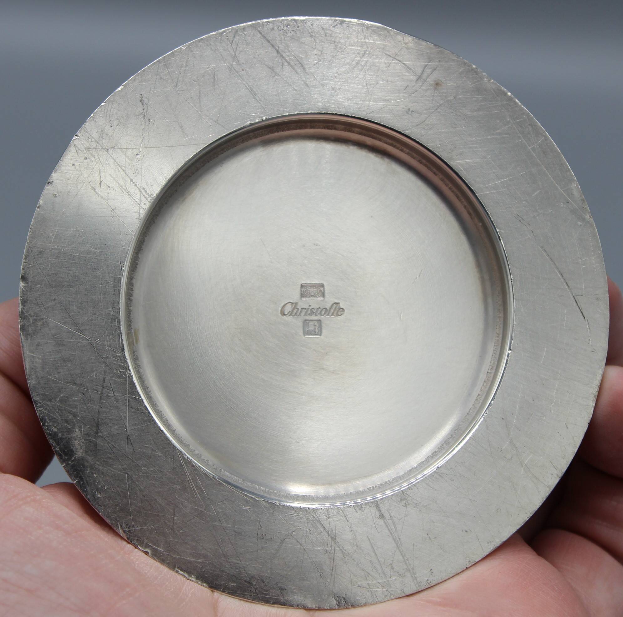 Beautiful silver-plated candle holder - Maison Christofle