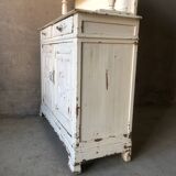Old patinated dresser buffet