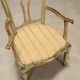 Neoclassical Venetian armchair from the 18th century.