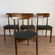Set of 6 Scandinavian teak chairs – 1960s