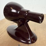 Vintage Midcentury Brown Bakelite Wall Light, 1950s