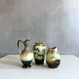Mid Century vases, ceramic vase, Bay Jasba, Westgerman Pottery