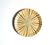 Red Provençal earthenware plate, sun decoration, Folk Art