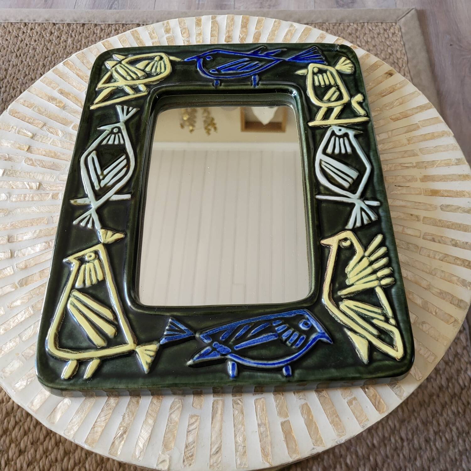 Lisa Larson Harlequin Series 3 Ceramic Mirror