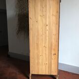 Wooden and black library