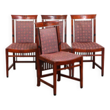 Set of four luxurious Schuitema dining chairs from the Decoforma series