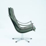 Fauteuil Pivotant Vert Forêt par Geoffrey Harcourt pour Artifort, 1959