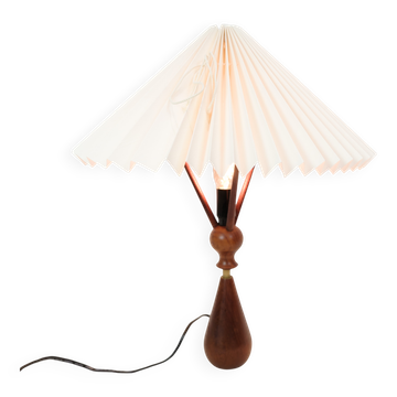 Lampe de table en teck, design danois des années 1960
