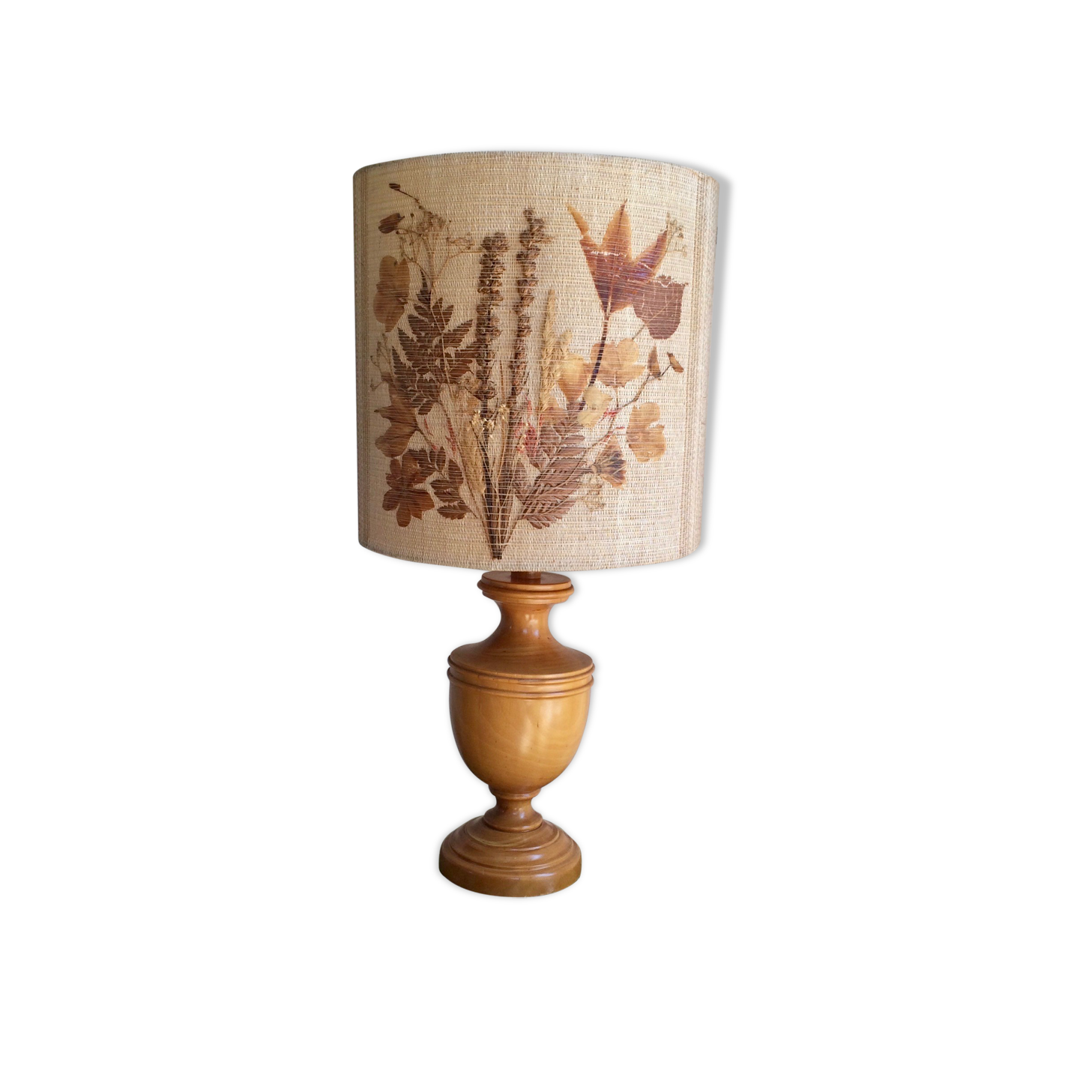 Vintage herbarium lamp