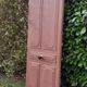 Old solid wood entrance door H225xW86cm right-hand push