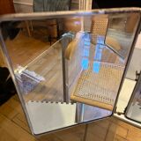 Miroir triptyque barbier