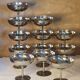 Stainless steel ice cream bowls