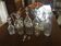 Lot of 9 old carafes