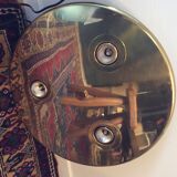 Brass ceiling lamp from the 70s