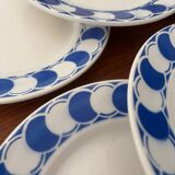 Set of 6 Digoin Sarreguemines dessert plates – Dorothy model – v