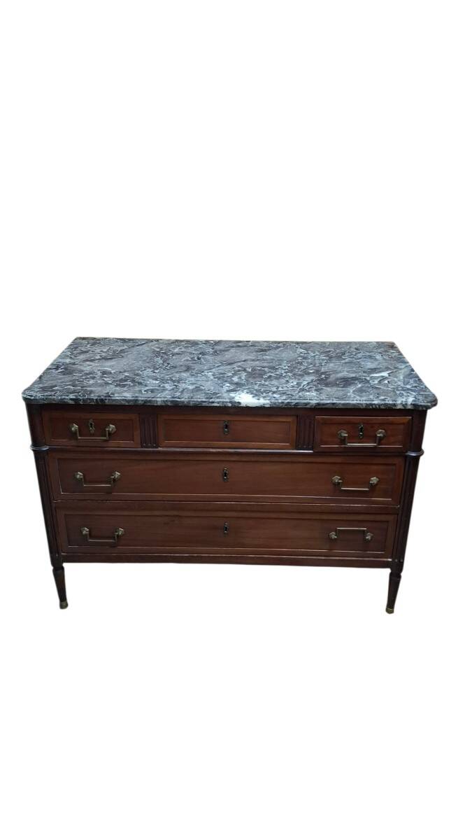 Louis XVI period chest of drawers