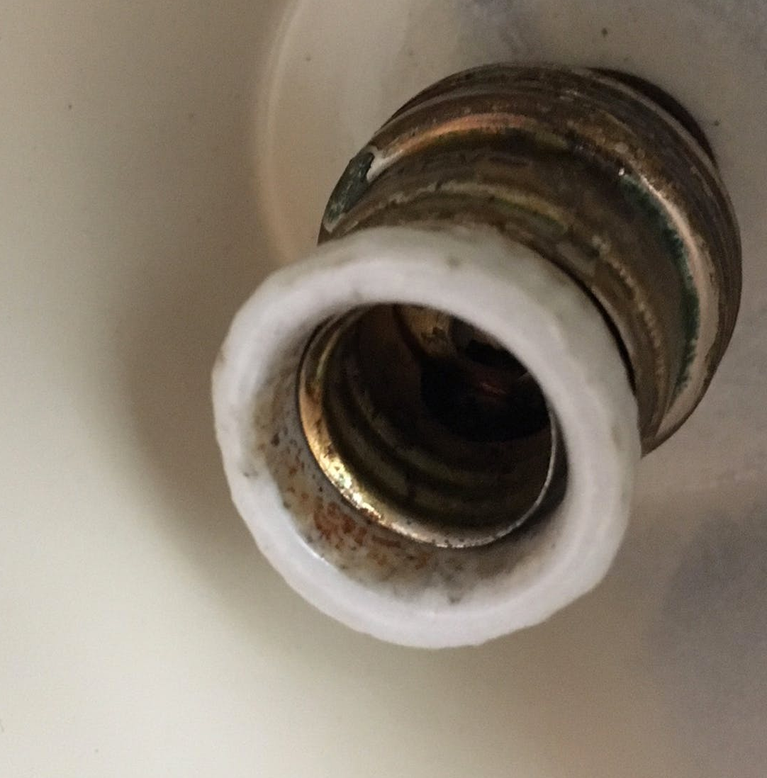 Pair of wall lamps in the style of Italian creations of the 50s