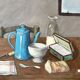 Oil painting on cardboard old still life