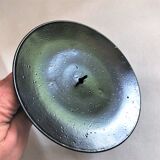 Black wrought iron picnic candle holder