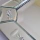 Vintage Venetian Beveled Edge Mirror with Engravings and Cabochons, 1950s, 62 x 44 cm