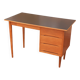 Bureau en chêne vintage année 70 Roumanie.