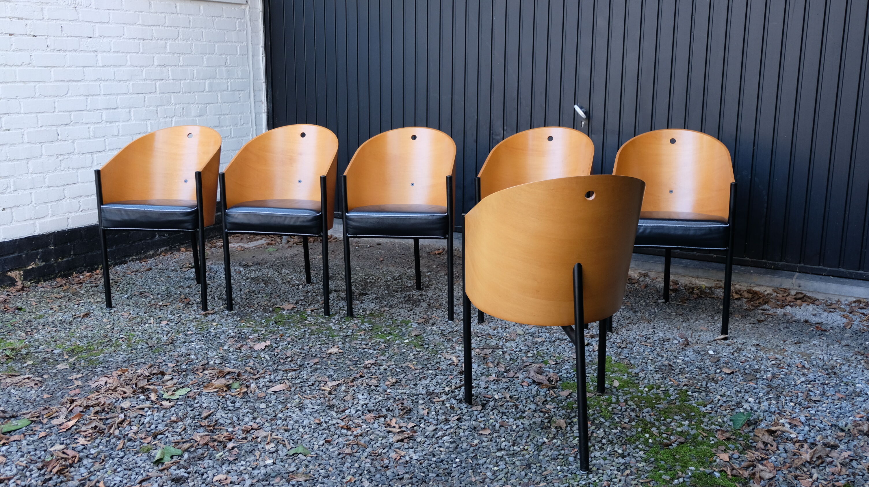 Set of 6 Costes chairs by Philippe Starck, unknown edition