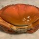 Ceramic crab-shaped box