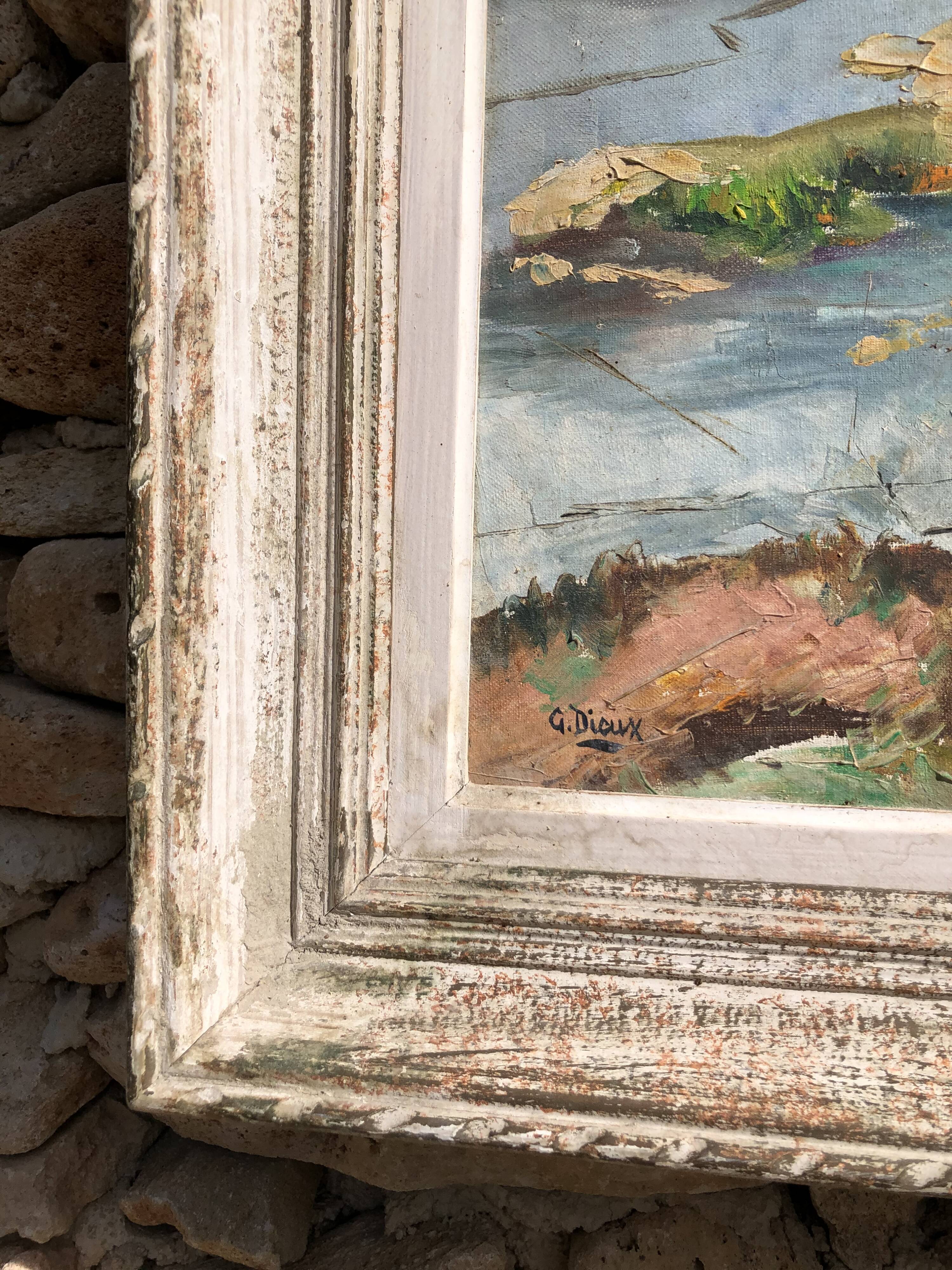 Painting signed G.Dioux