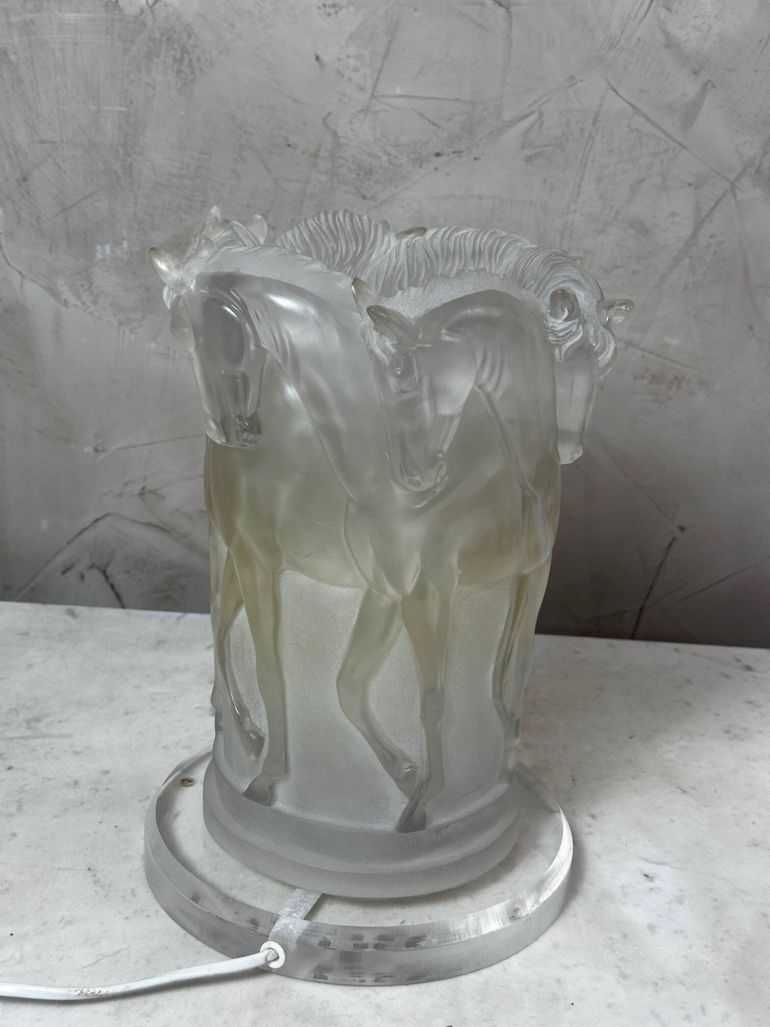Lampe plexiglass 1970