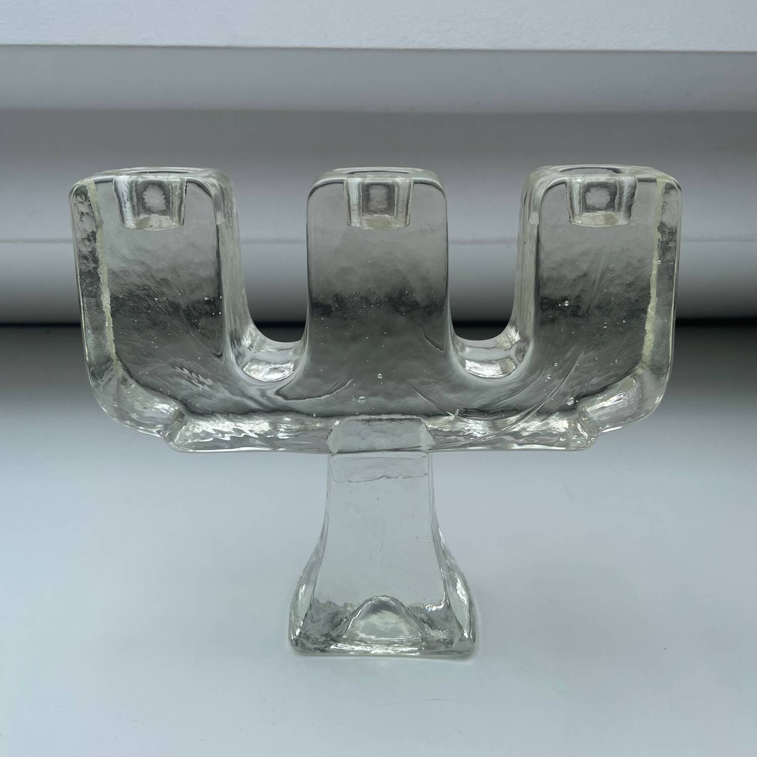 Bougeoir en verre, Pukeberg Suède