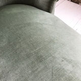 Meridian Napoleon III green velvet