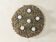 1970s Ceramic Wall Lamp with Floral Ornamentation