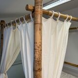 Tabby bamboo canopy bed