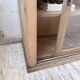 XXL 3m pine and oak display cabinet with glass doors