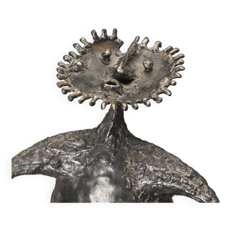 Sculpture Anthropomorphe par Michel Anasse, France circa 1965
