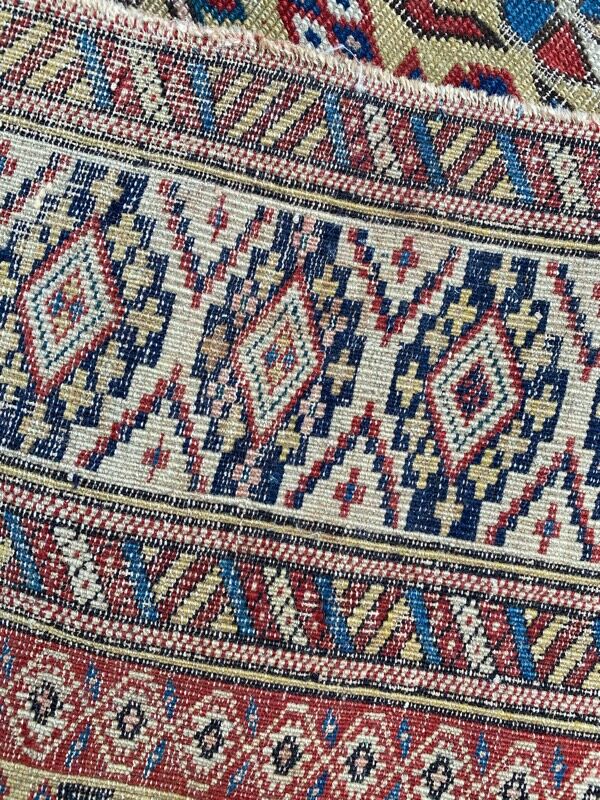 Tapis ancien caucasien chirwan 105x165 cm