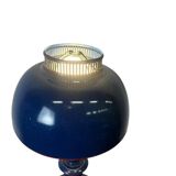 Mini vintage blue desk lamp