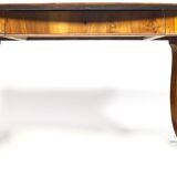 Large flat desk Biedermeier in cherry veneer, Circa 1815 Austria