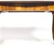 Large flat desk Biedermeier in cherry veneer, Circa 1815 Austria