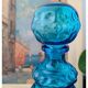 Carafe / Bouteille Empoli Bleue Vintage avec bouchon
