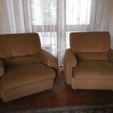 Fauteuils velours