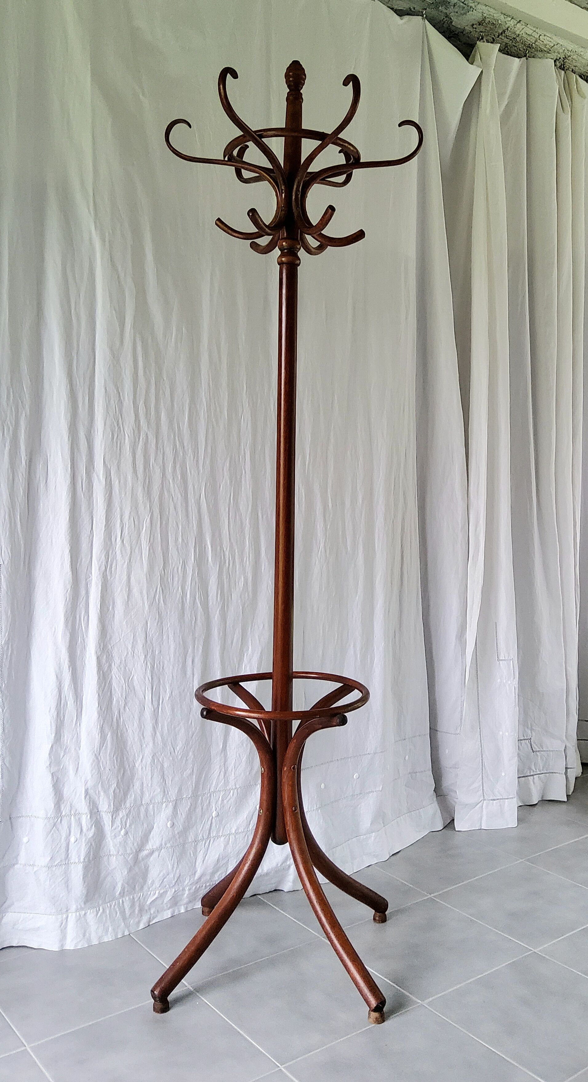 Coat rack parrot Thonet