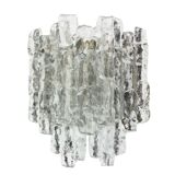 1 of 2 Large Kalmar Murano Wall Sconces, Austria, 1960s