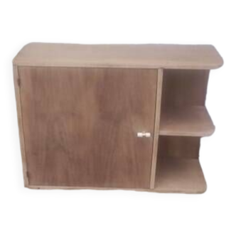 Small asymmetrical Art Deco piece of furniture