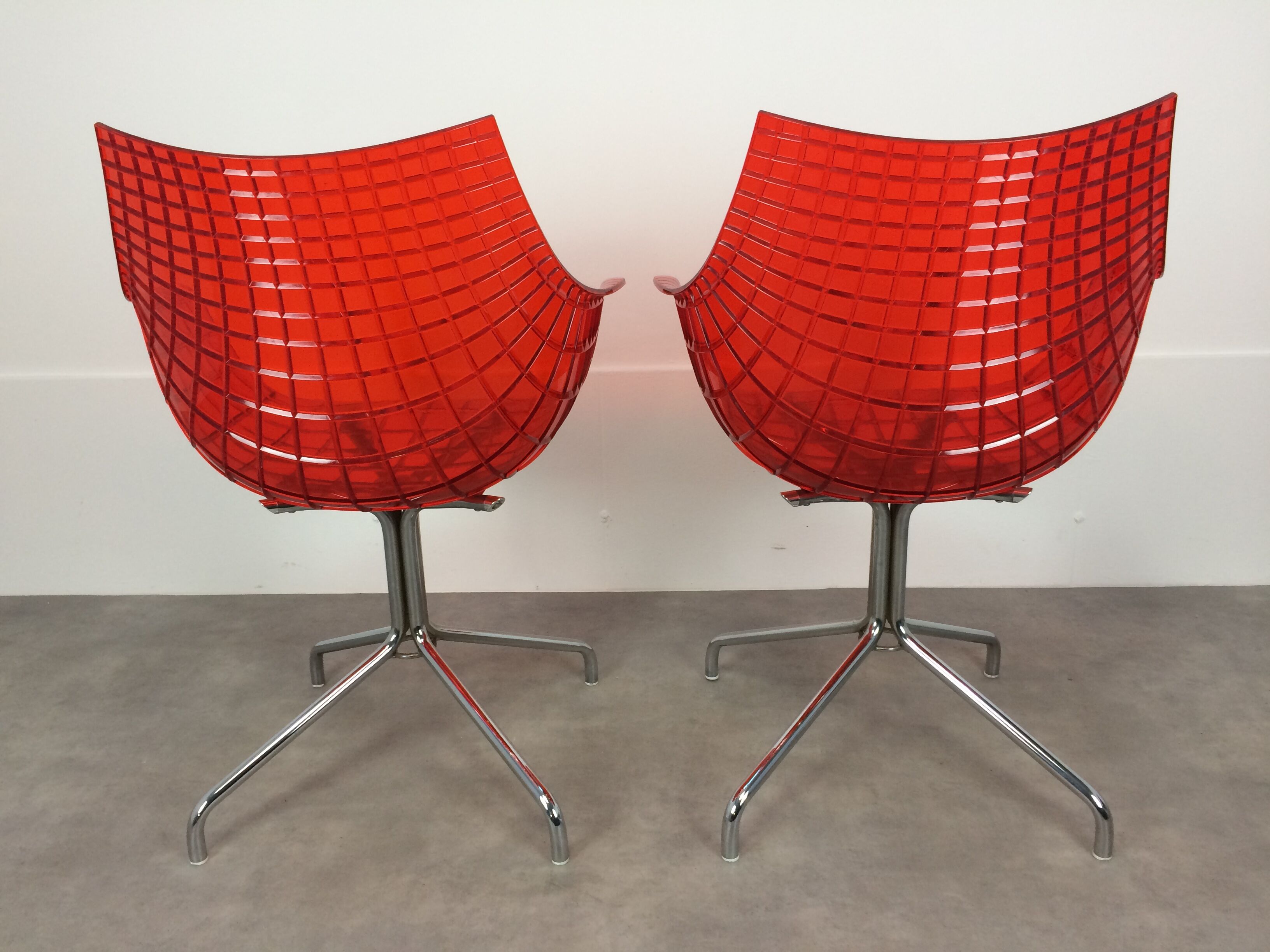 Pair of Meridiana chairs by Christophe Pillet for Driade
