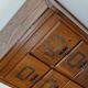 German oak drawer bank filing cabinet circa 1950