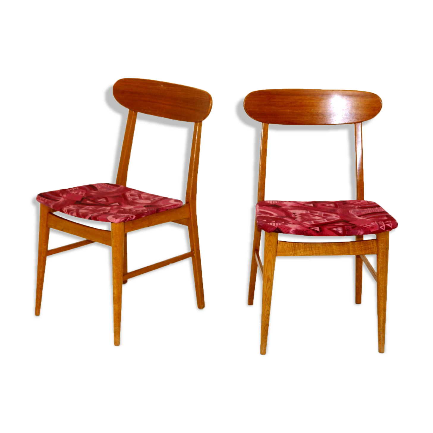 2 Scandinavian chairs, Sweden, 1960