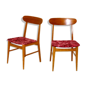 2 chaises scandinave, - 1960